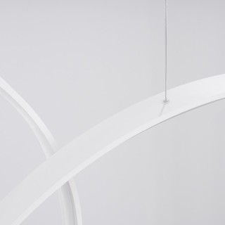Lampe suspendue RIO 3 blanc LED 4000K