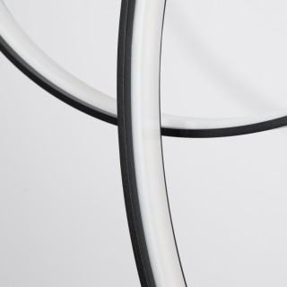 Lampe suspendue RIO 3 noir LED - Thoro