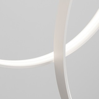 Lampe suspendue RIO 5 blanc LED 4000K