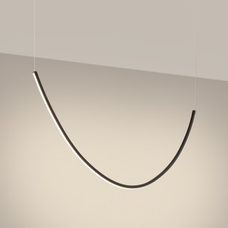Lustre ALVAR 1 LED noir - Thoro