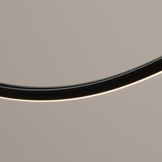 Lustre ALVAR 1 LED noir - Thoro