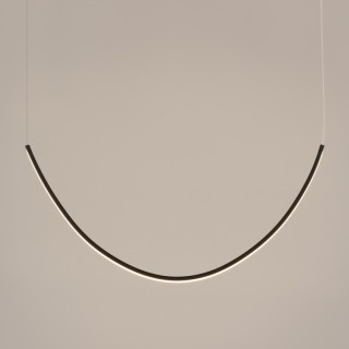 Lustre ALVAR 1 LED noir - Thoro