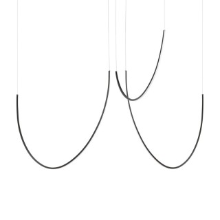 Lustre ALVAR 3 LED noires - Thoro