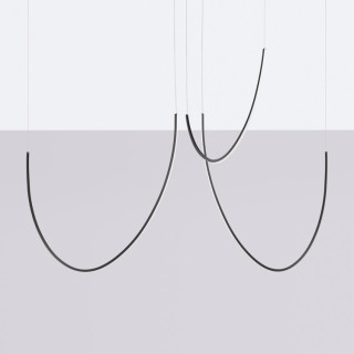 Lustre ALVAR 3 LED noires - Thoro