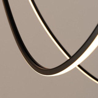 Lustre ALVAR 3 LED noires - Thoro