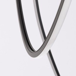 Lustre ALVAR 3 LED noires - Thoro