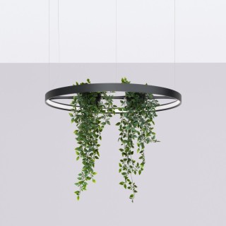 Lustre RIO BIO 78 noir LED - Thoro