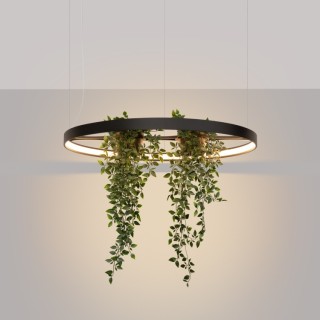Lustre RIO BIO 78 noir LED - Thoro