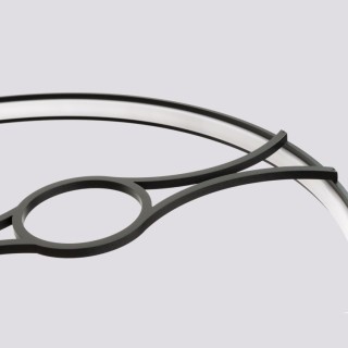 Lustre RIO BIO 78 noir LED - Thoro