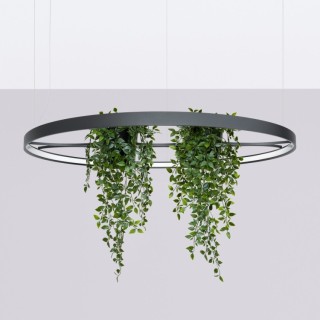 Lustre RIO BIO 110 noir LED - Thoro