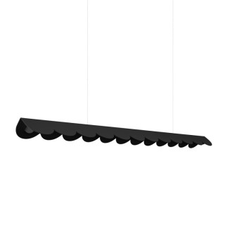 Lampe suspendue BISCUIT noir LED 3000K