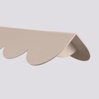 Lampe suspendue BISCUIT taupe LED 3000K