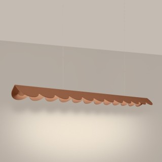Lampe suspendue BISCUIT moka LED 3000K