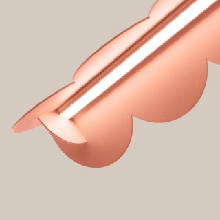 Lampe pendante BISCUIT peach LED | Thoro