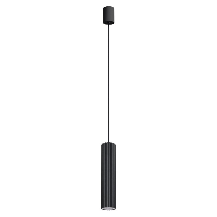 Lampe suspendue IVAR 1 czarna LED - Thoro