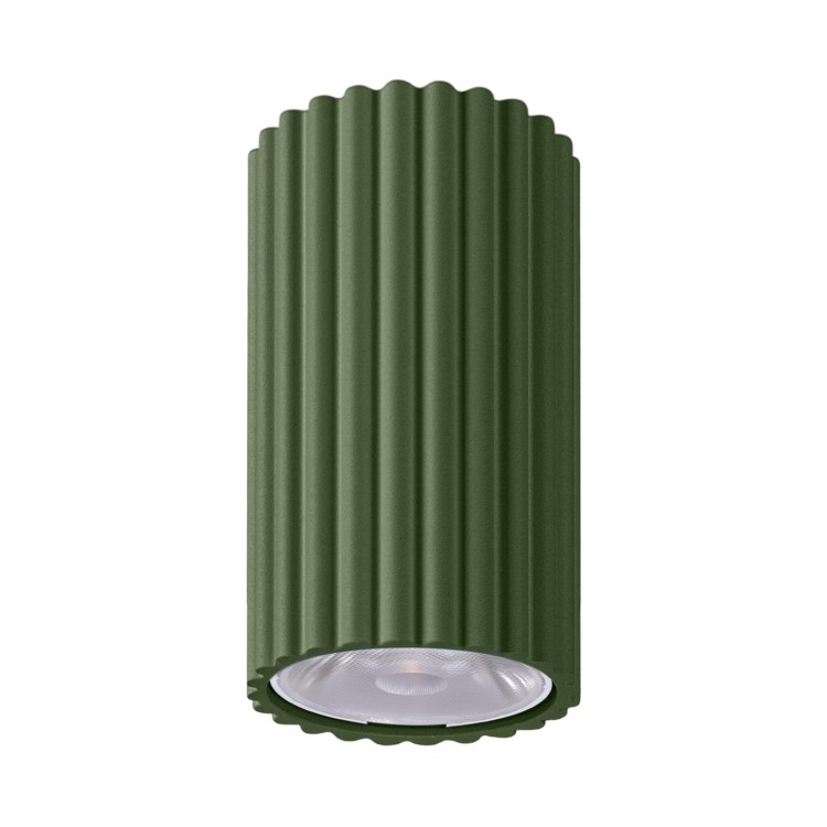 Plafonnier IVAR vert olive - Thoro
