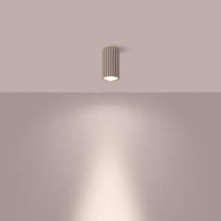 Plafonnier IVAR taupe LED 3000K - Thoro