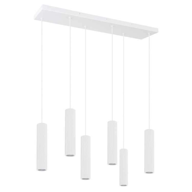Lampe suspendue IVAR 6L blanc LED - Thoro