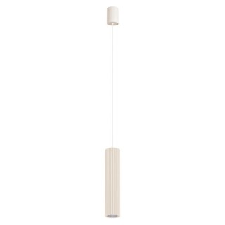 Lampe suspendue IVAR 1 beige LED - Thoro
