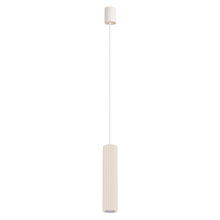 Lampe suspendue IVAR 1 beige LED - Thoro