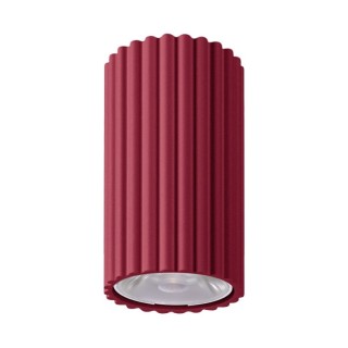 Plafonnier IVAR bordeaux LED - Thoro