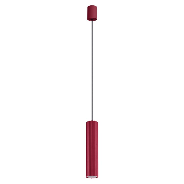 Lampe suspendue IVAR 1 bordeaux - Thoro