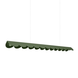 Lampe suspendue BISCUIT vert olive - Thoro