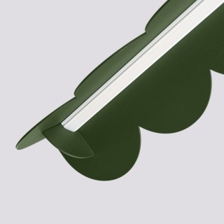 Lampe suspendue BISCUIT vert olive - Thoro
