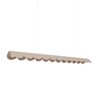 Lampe suspendue BISCUIT taupe LED 4000K
