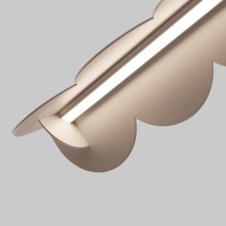 Lampe suspendue BISCUIT taupe LED 4000K