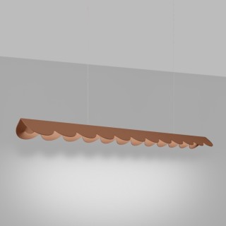 Lampe suspendue BISCUIT moka LED 4000K