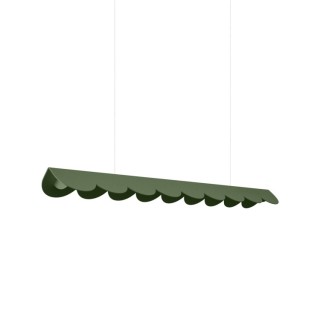 Lampe suspendue BISCUIT 100 vert olive - Thoro