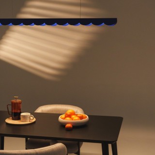 Lampe suspendue BISCUIT 100 bordeaux - Thoro