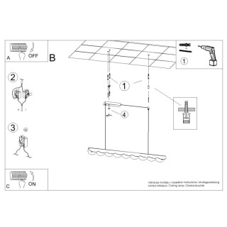 Lampe suspendue BISCUIT 100 moka - Thoro