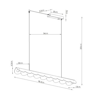 Lampe suspendue BISCUIT 100 LED - Thoro