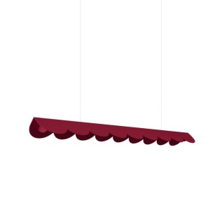 Lampe suspendue BISCUIT 100 bordeaux - Thoro
