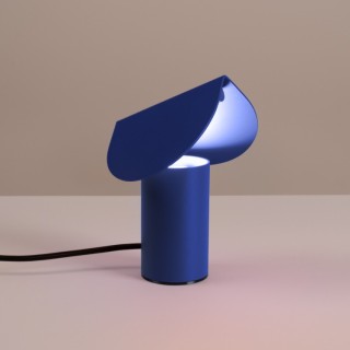 Lampe de bureau Biscuit Thoro - Aluminium Outremer