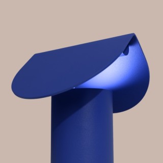 Lampe de bureau Biscuit Thoro - Aluminium Outremer