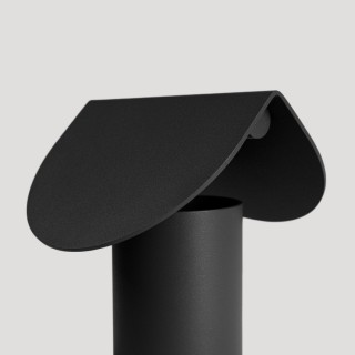 Lampe de bureau Biscuit Thoro - Aluminium Noir