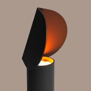 Lampe de bureau Biscuit Thoro - Aluminium Noir