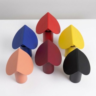 Lampe de bureau Biscuit Thoro - Aluminium Noir