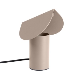 Lampe de bureau Biscuit Thoro - Aluminium taupe