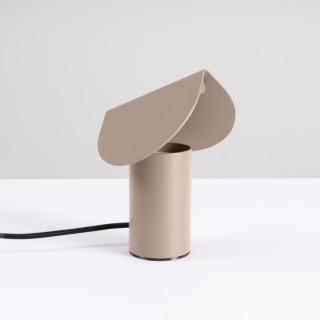 Lampe de bureau Biscuit Thoro - Aluminium taupe
