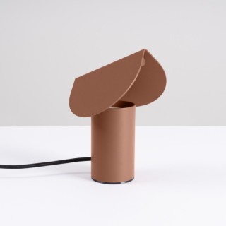 Lampe de bureau Biscuit Thoro - Aluminium Moka