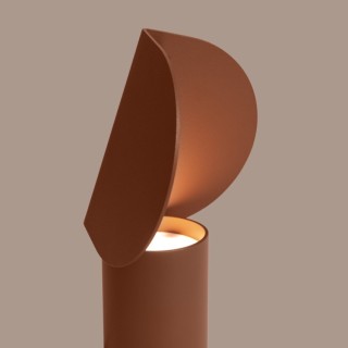 Lampe de bureau Biscuit Thoro - Aluminium Moka