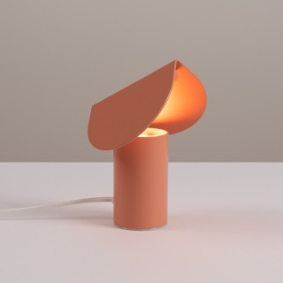 Lampe de bureau Biscuit Thoro - Aluminium Pêche