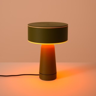 Lampe de bureau AXO Thoro - Vert olive moderne