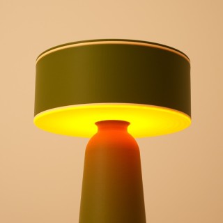 Lampe de bureau AXO Thoro - Vert olive moderne