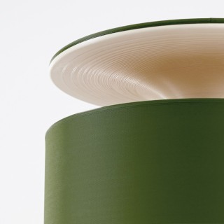 Lampe de bureau AXO Thoro - Vert olive moderne