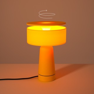 Lampe de bureau AXO Thoro - Jaune moderne